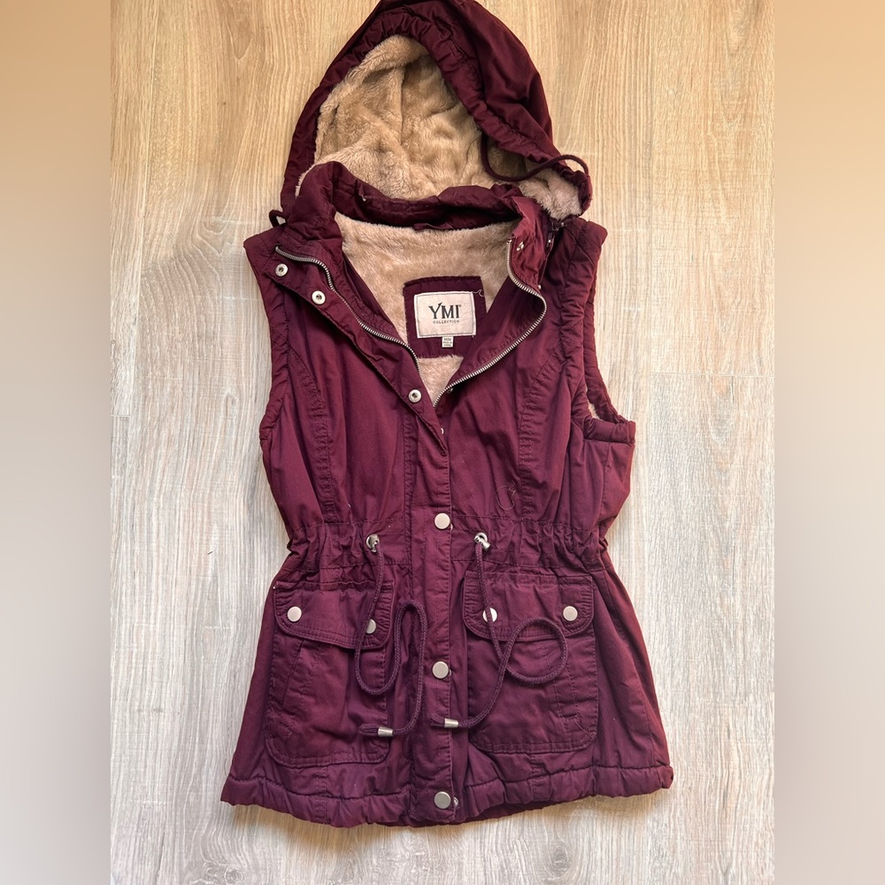 Burgundy Woman’s Vest
